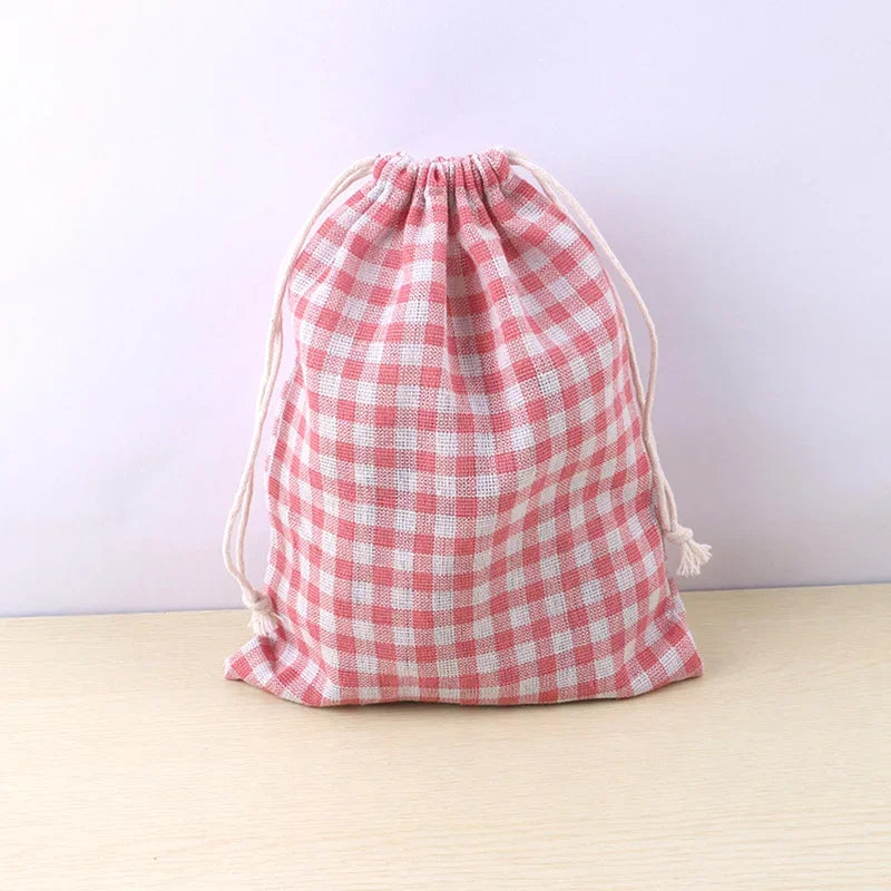 Multi-purpose Pet Pattern Drawstring Canvas Bag