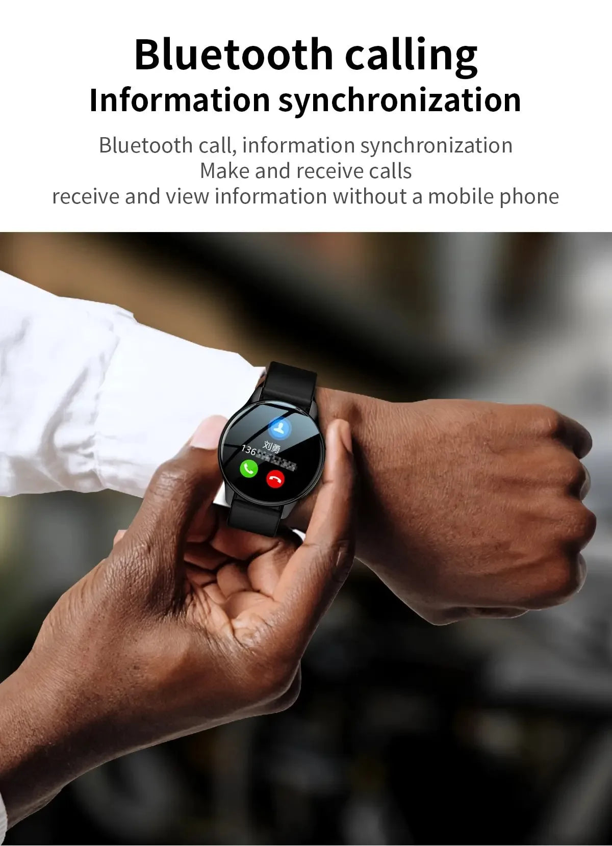 Đồng Hồ Thông Minh 2025 Màn Hình Tròn AMOLED Bluetooth - Daisan Mart