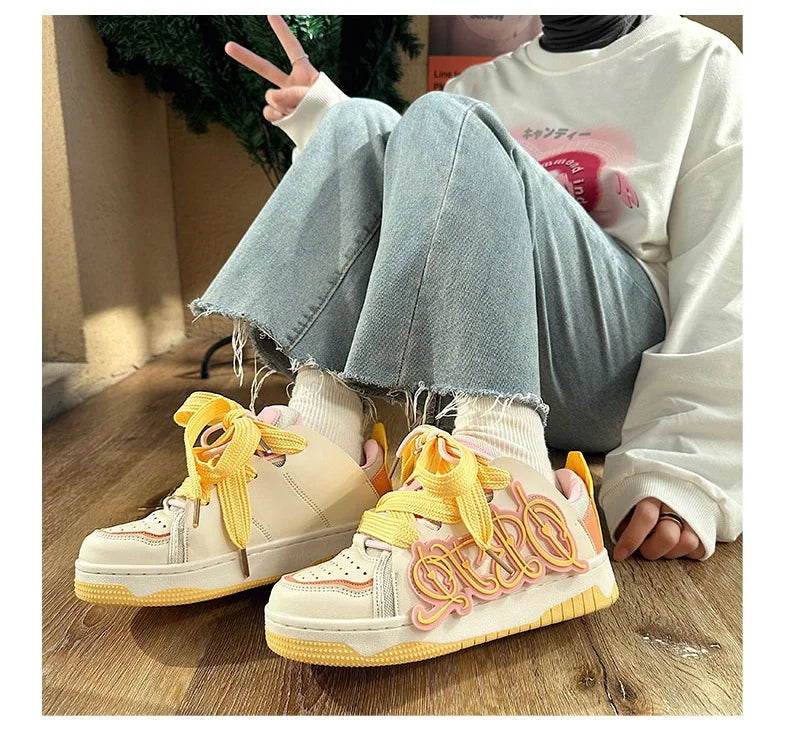 Giày Sneaker Đôi Cao Cấp Thời Trang - Sành Điệu & Thoải Mái