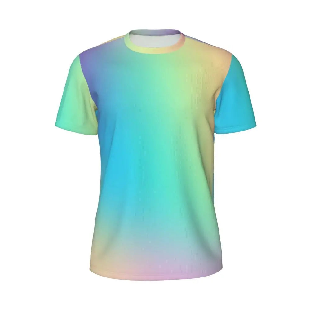 Áo Thun Nam Ombre Tím Hồng Thời Trang Hè Đầy Phong Cách