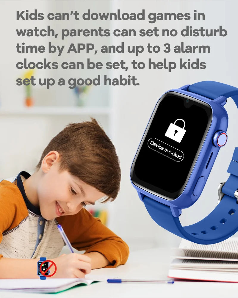 4G GPS Smart Watch for Kids Video Calling Protection