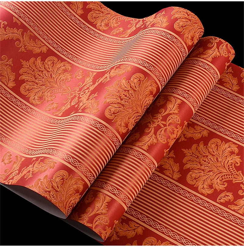 European 3D Wallpaper for Luxury Bedroom &amp; Living Room