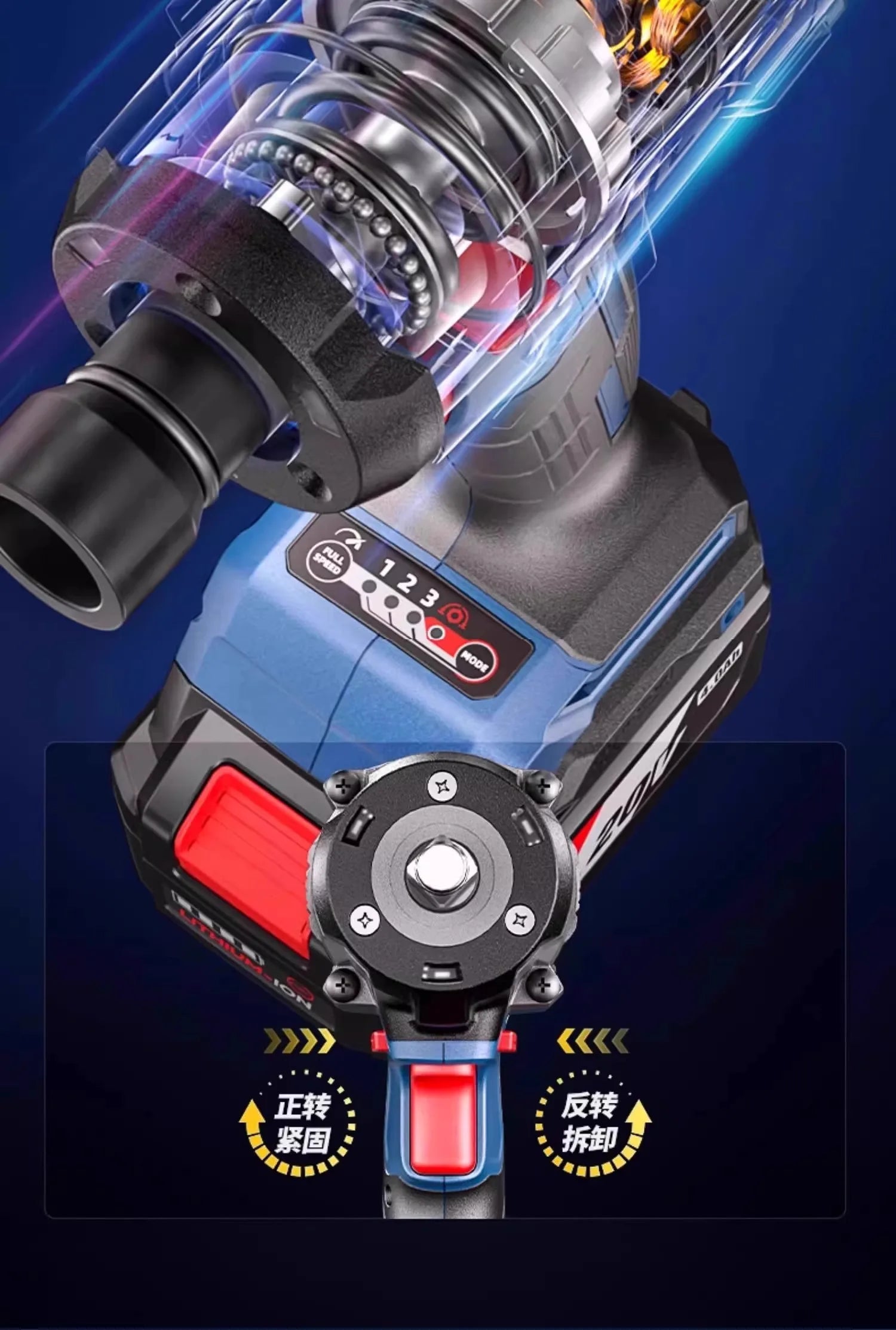 Dongcheng 598N.m Brushless Screw Motor