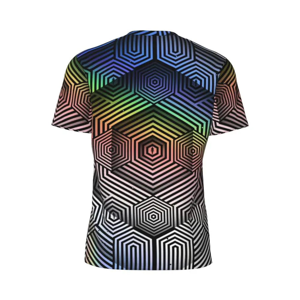 Áo Thun Nam Ombre Tím Hồng Thời Trang Hè Đầy Phong Cách