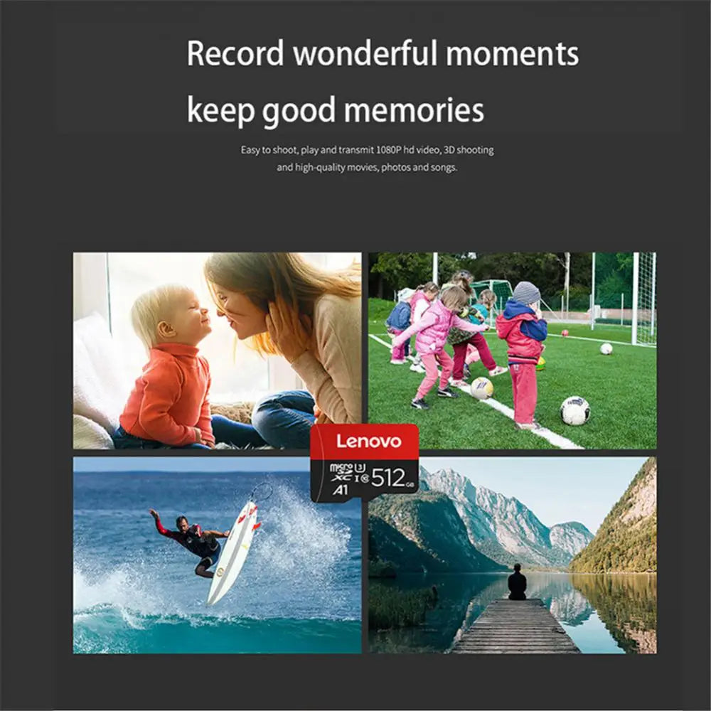 Genuine Lenovo memory card 1TB/512GB/256GB/128GB/64GB