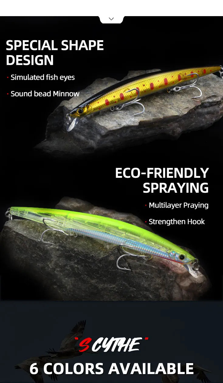 Magic Works 175mm Jerkbait Floating Sea Fishing Lure