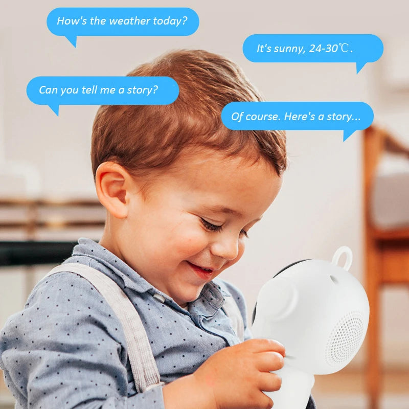 Tuya Smart AI Robot WiFi Early Education Toys for Children Speech Recognition & Voice Interactive Educational Learning Machine - Daisan Mart