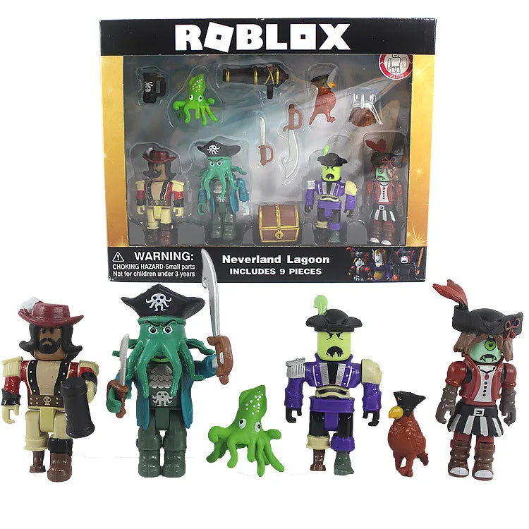 Roblox Doll Virtual Game Cartoon Pirates Style Collectible Toys Building BlocksKid Toys Gift 【High-quality Box Packaging】 - Daisan Mart