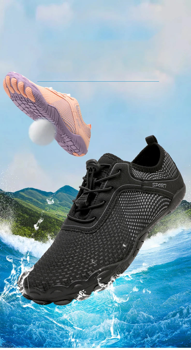 ###Giày Lội Nhanh Khô Chống Trượt Đa Năng Unisex