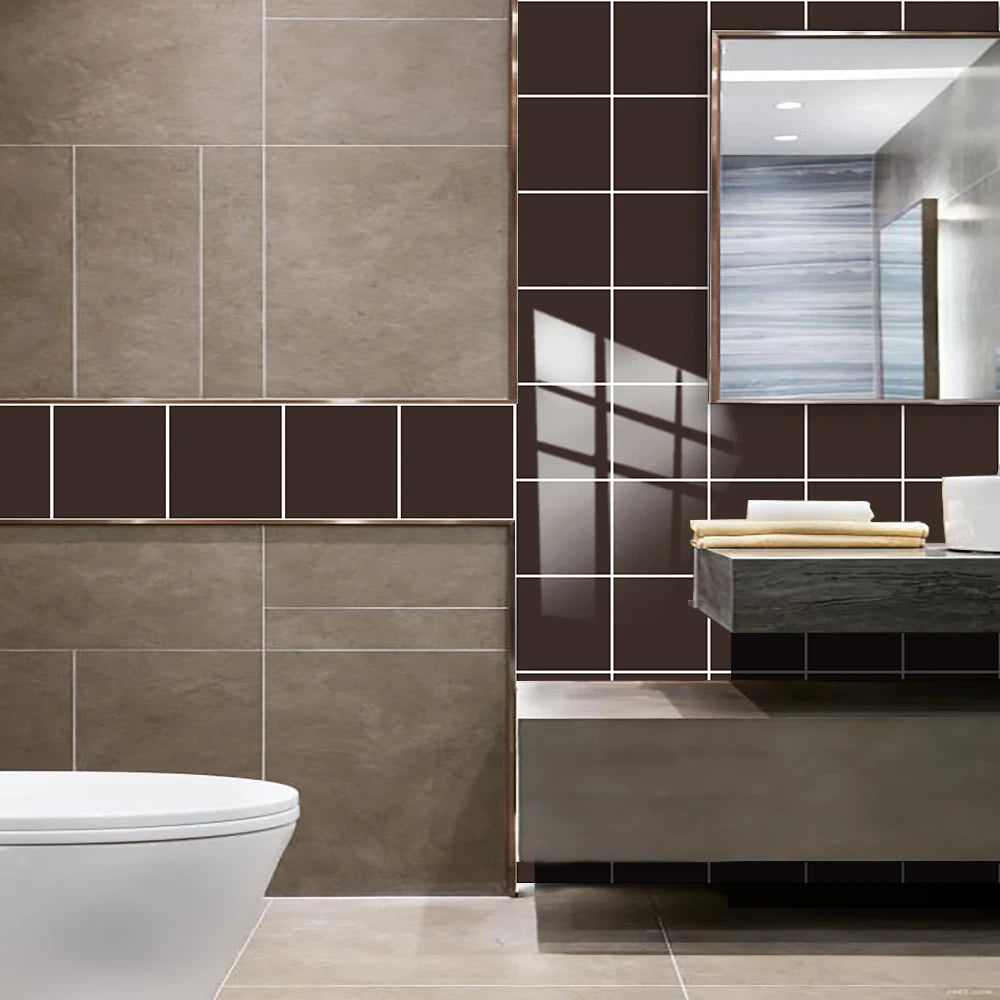 10 pieces of waterproof turquoise wall tiles