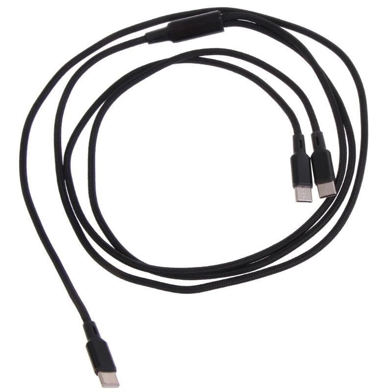 Cáp Sạc Đa Năng 2in1 USB-C Tốc Độ Cao - Daisan Mart