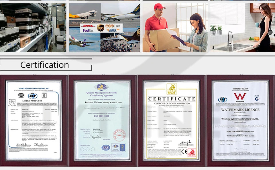 High-end Gold-Plated Kitchen Faucet with 2 Swivel Heads