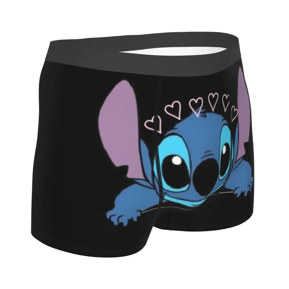 Quần Sịp Nam Lilo Stitch Thoải Mái Phong Cách Anime