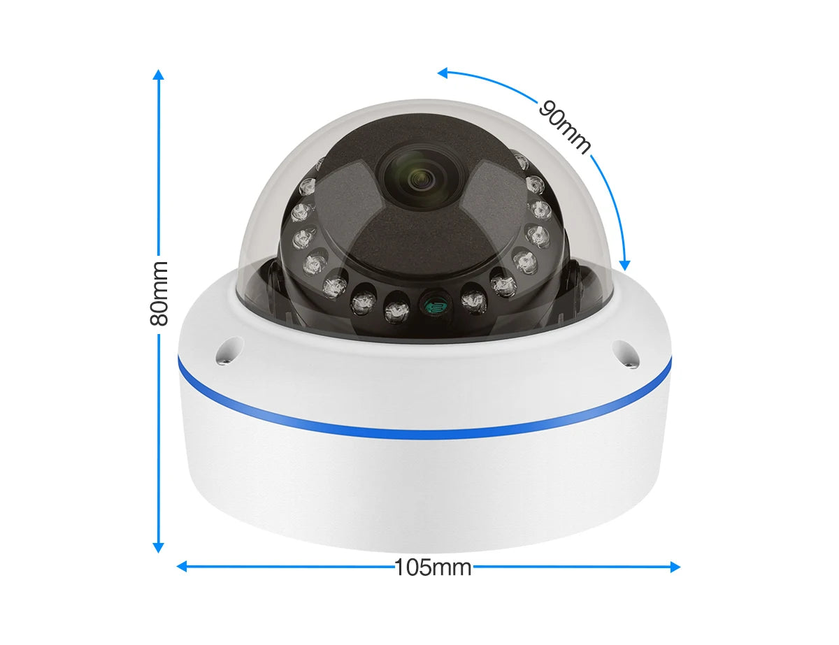 Techage H.265 4MP 5MP Adapter 48V POE Adapter Video IPC P2P CCTV Video