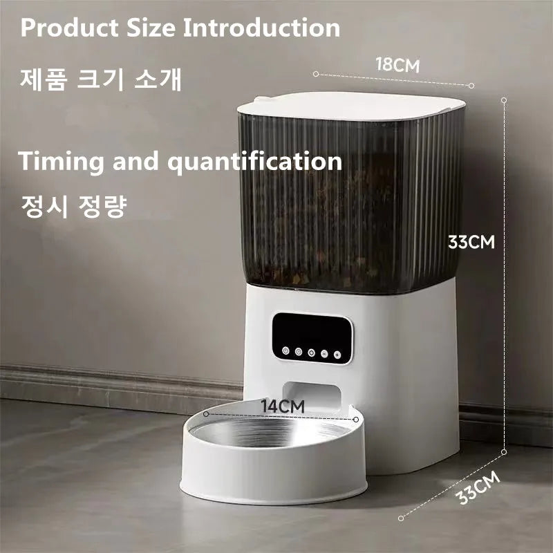 Pet Automatic Feeder Dog Feeding And Water Dog Accessories Cat Drinking Water Flowing Water Without Inserting Electric Kettle - Daisan Mart