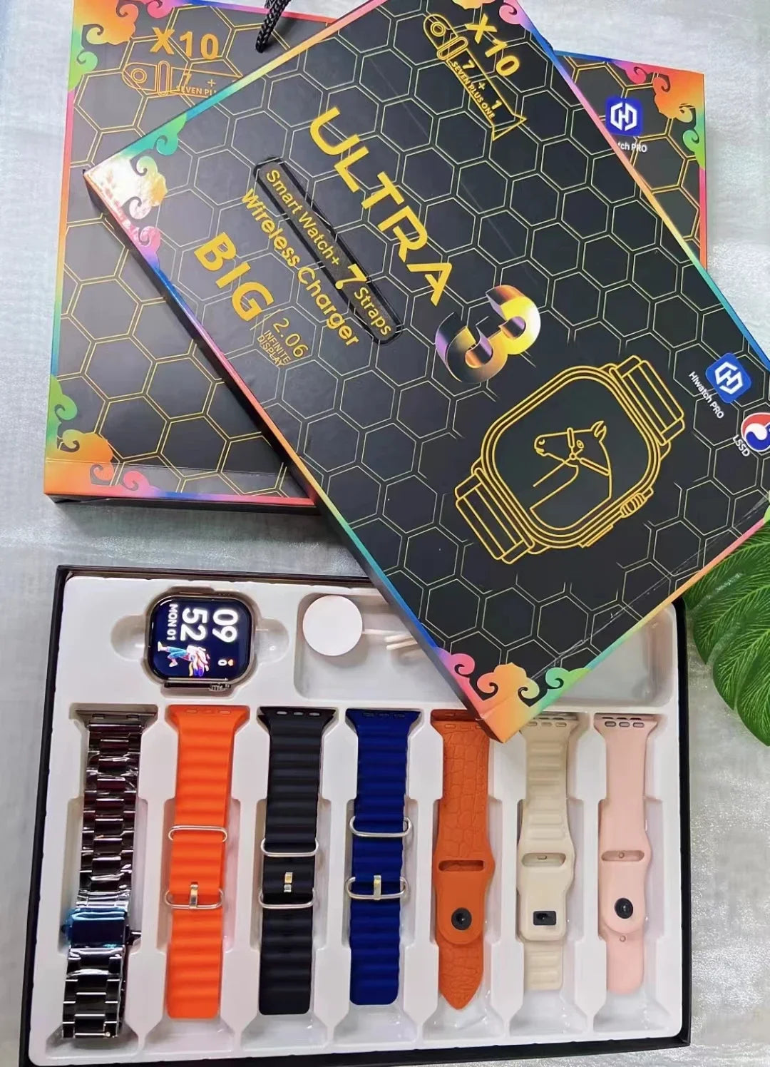 Đồng hồ thông minh X10 Ultra 3 thể thao, gọi Bluetooth