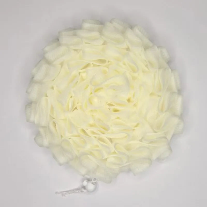 2 in 1 Bath Sponge with Soft Exfoliating Pouch