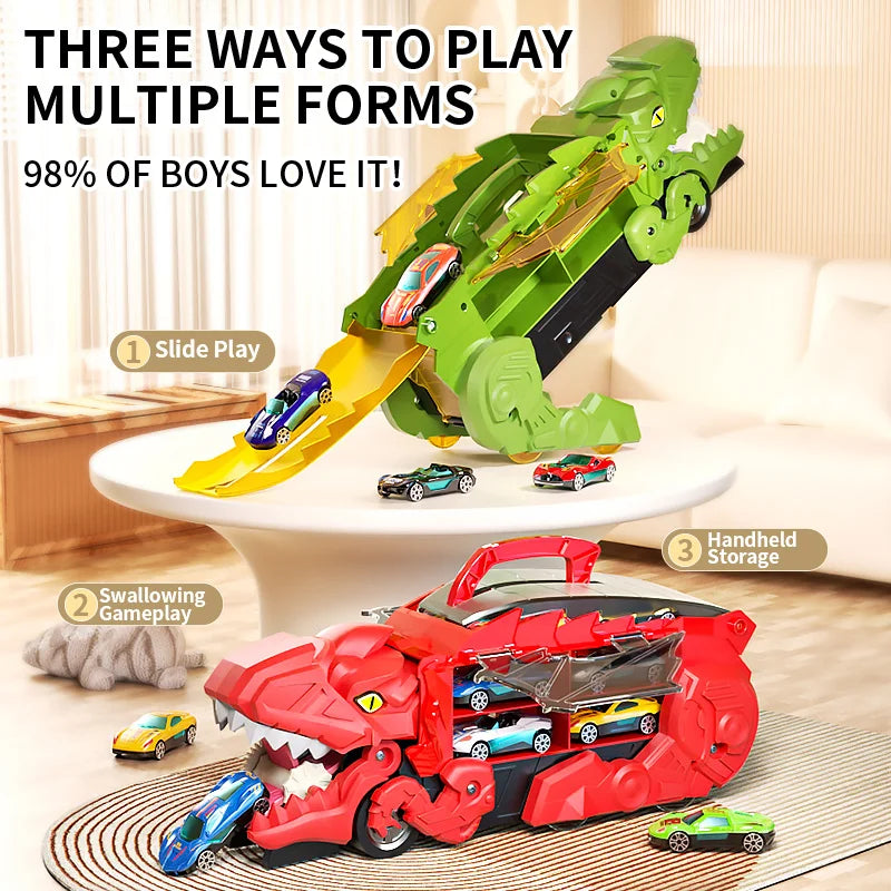 Dinosaur Race Track for Boys - Creative Assembly Toy