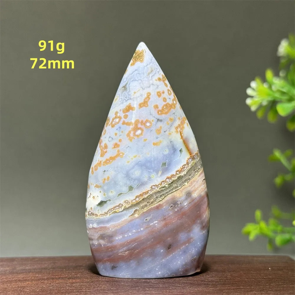 Sea Crystal Decorative Lucky Feng Shui Stone