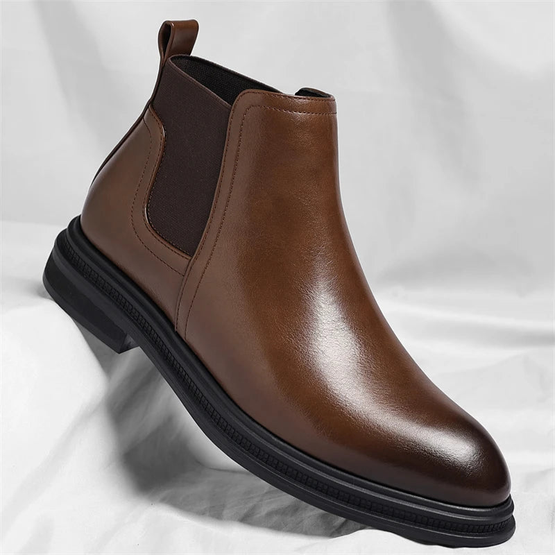 Men's Chelsea Boots - Soft Leather - Luxurious &amp; Elegant