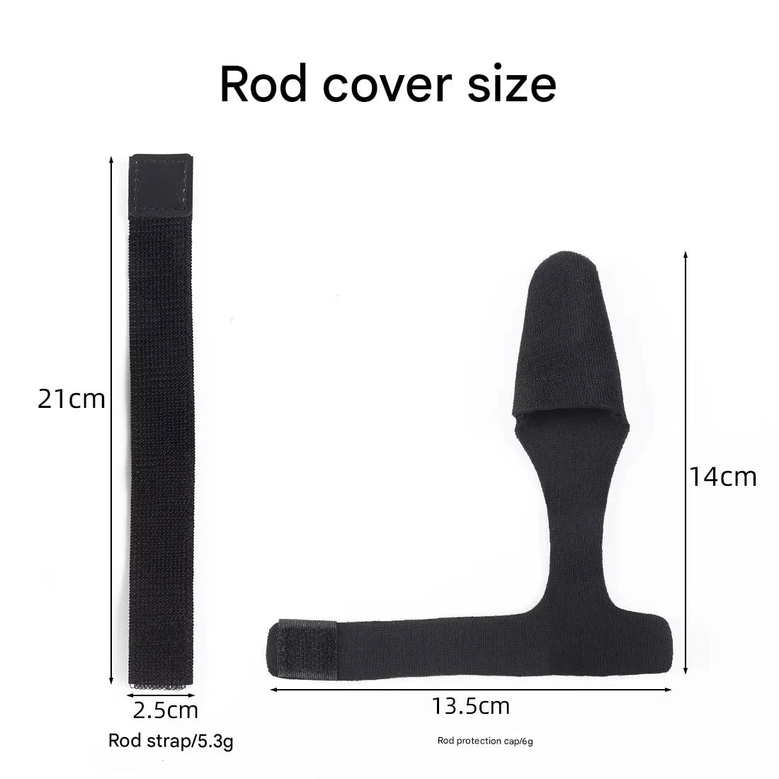 Bộ Dây Đai & Nắp Bảo Vệ Cần Câu Chống Trầy Xước