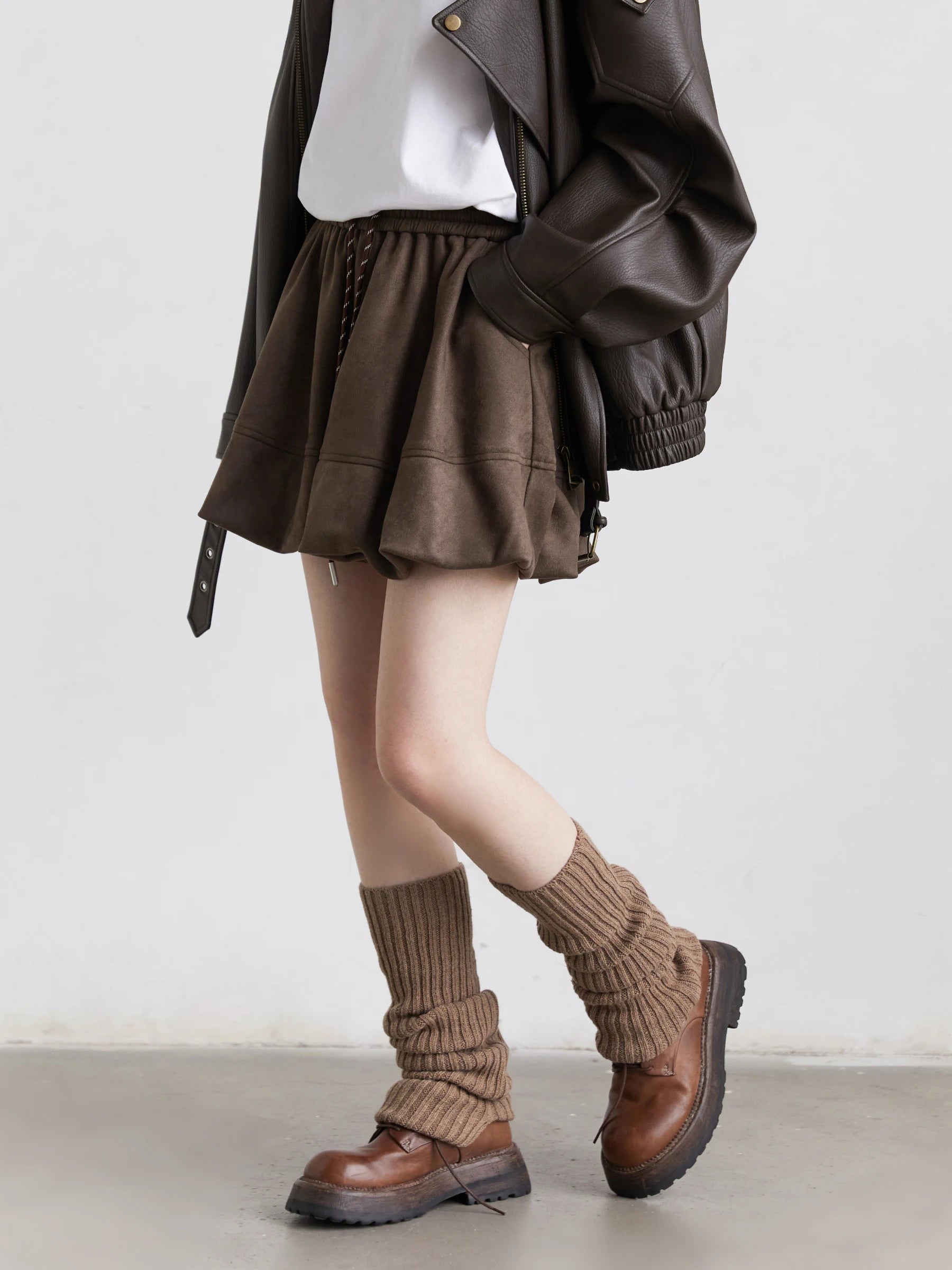 Chân Váy Nữ CHIC VEN Dáng Chữ A Hoa Retro Xuân Thu