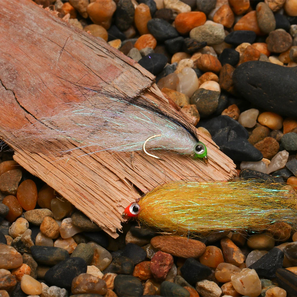 Bộ 6 mồi giả cá sợi mịn ICERIO câu cá hồi, cá bass