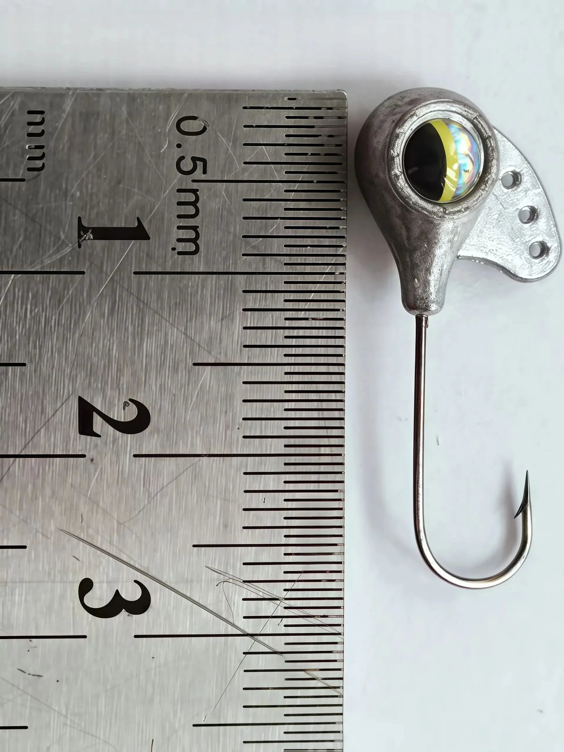 Lưỡi Câu MUKUN AJING 10 Món Jig Đầu Dẫn Siêu Nhẹ