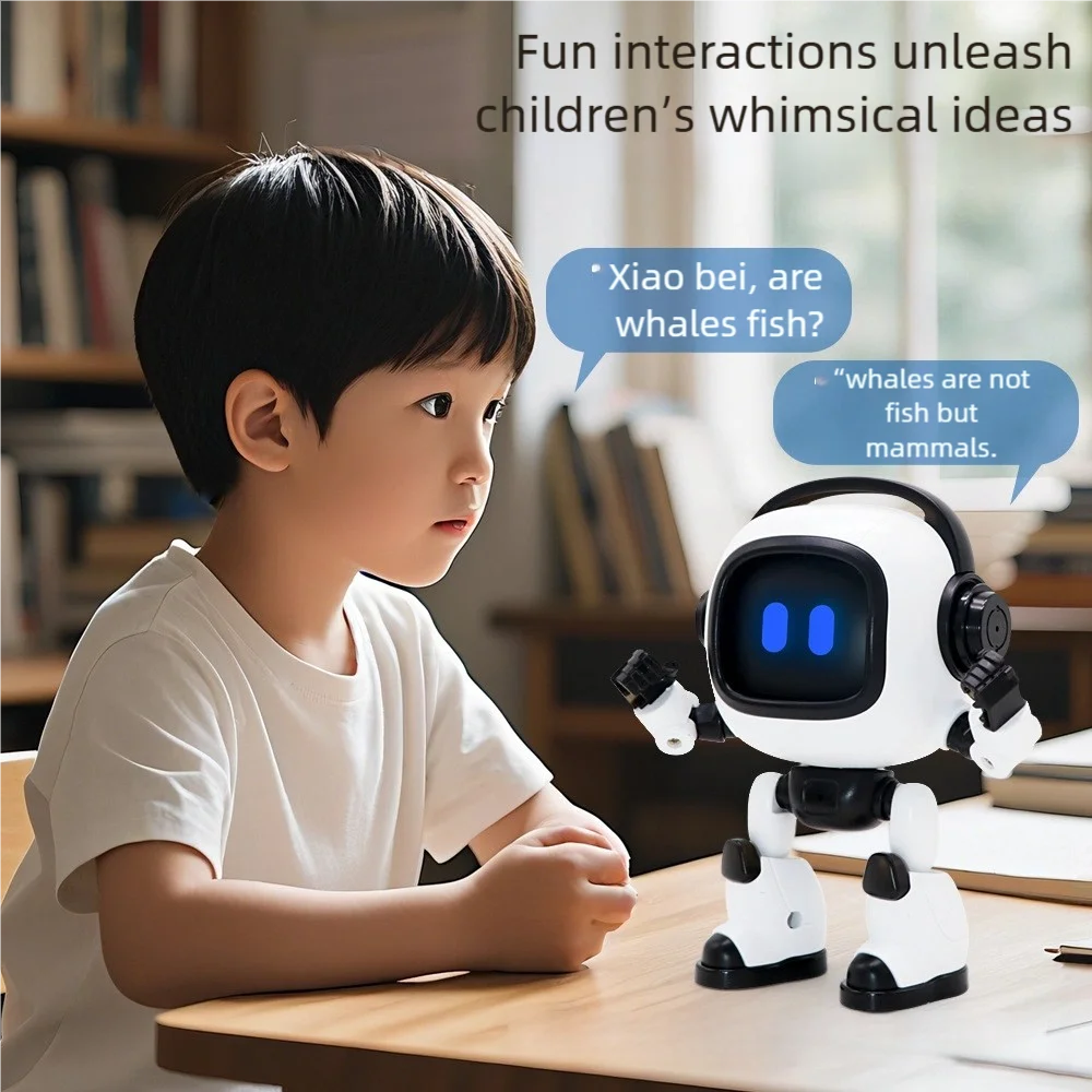 AI robots - intelligent interactive educational toys for children and adults, voice controlled learning robots with lighting and - Daisan Mart