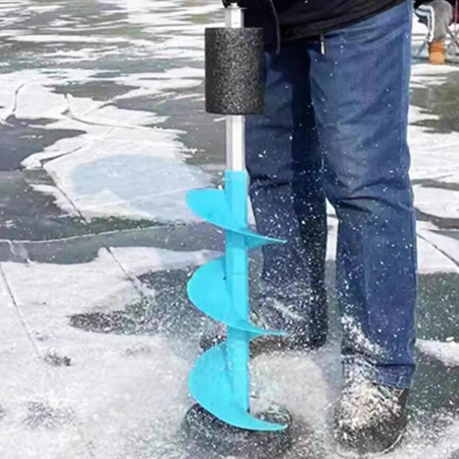 Thanh Nối Khoan Đá Đa Năng Kèm Tay Cầm & Đục Băng