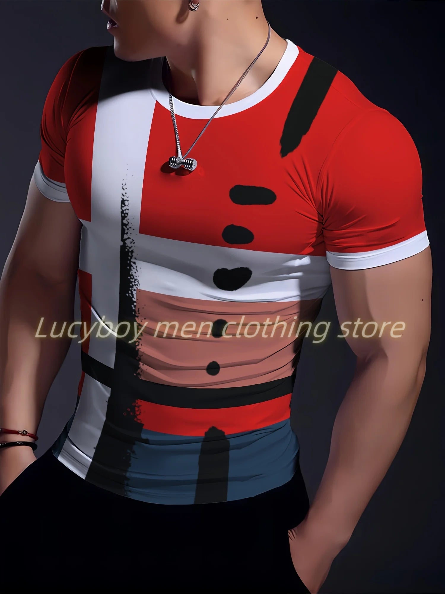 Áo Thun Nam Gym Dáng Ôm Nhanh Khô Thoáng Mát