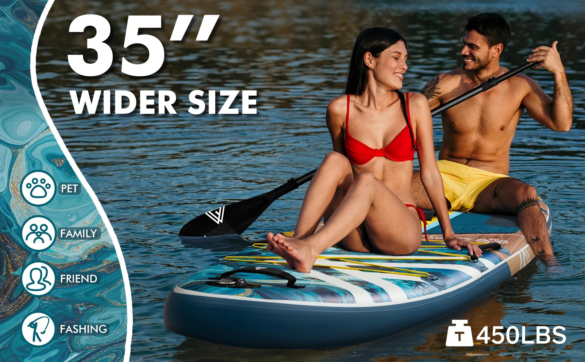 Ván Chèo Bơm Hơi WETARE 11'6'' Chống Nước Đa Năng