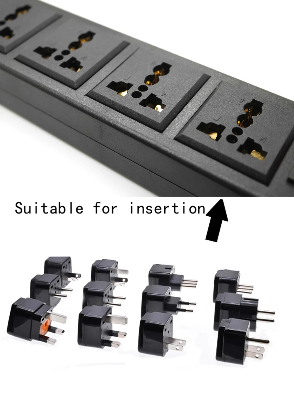 Network filter 4 Outlets Multi Universal PDU Power supply Electric Extension socket Connector for C14 C13 Italy US UK AU EU Plug