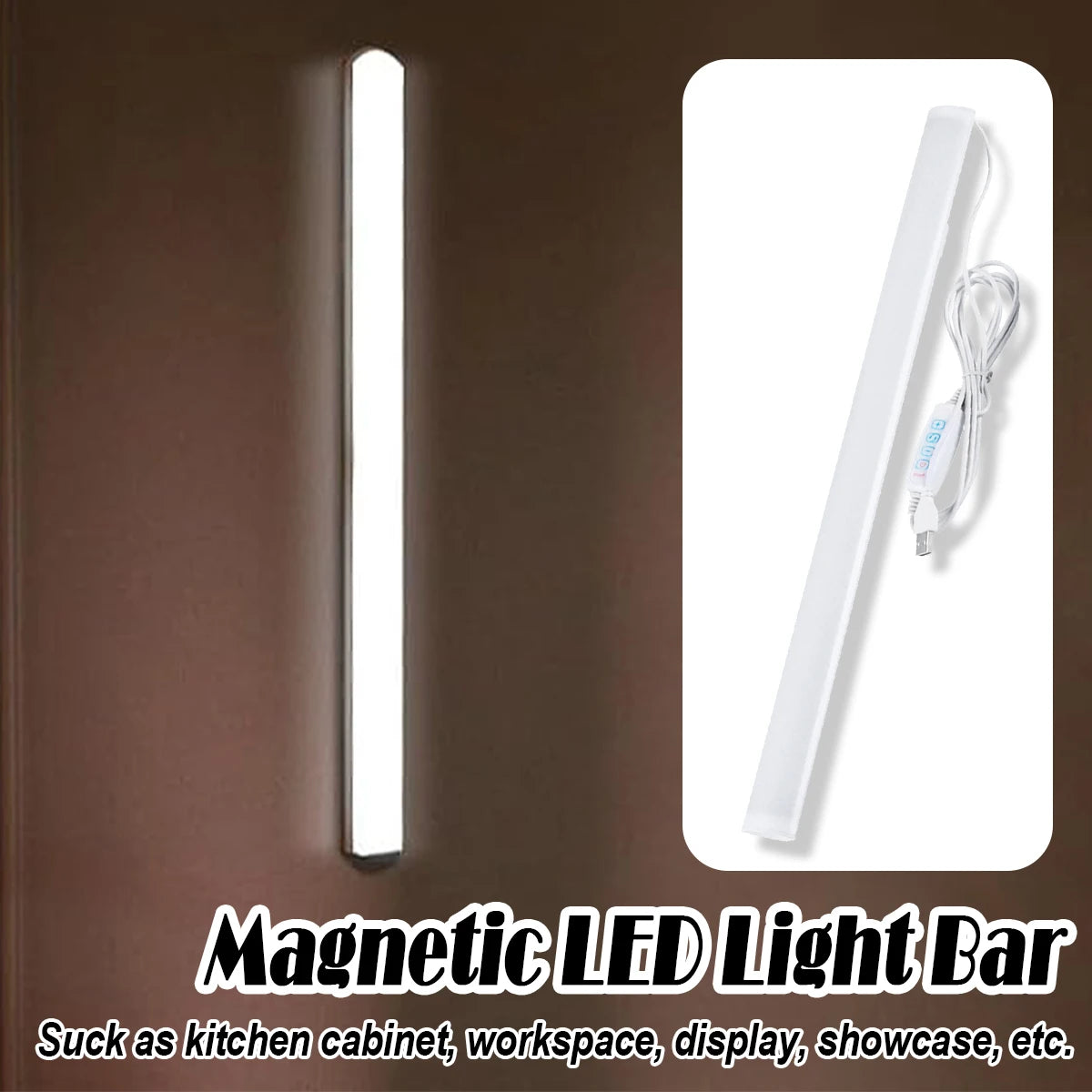 20-50cm LED Reading Lamp Wall Mounted USB Adjustable