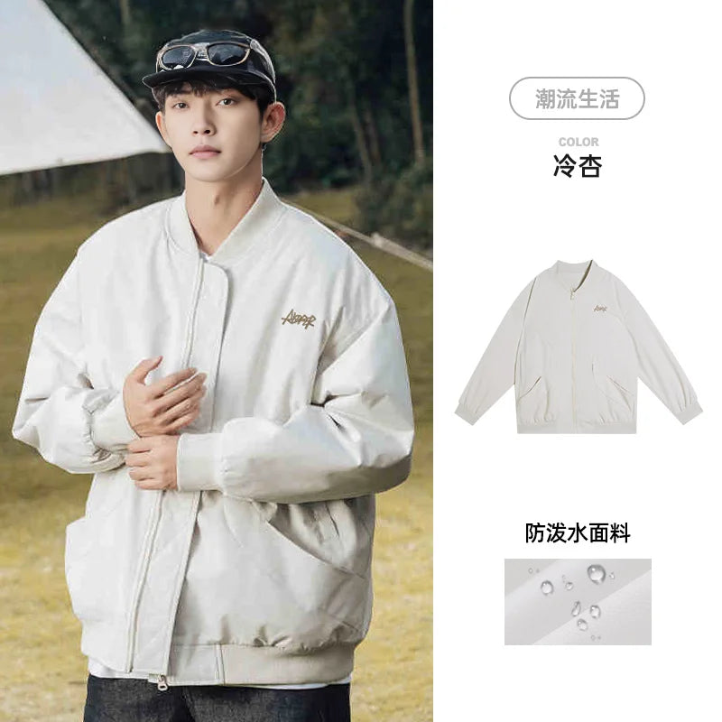 RIGORER men's sports jacket windproof embroidered logo