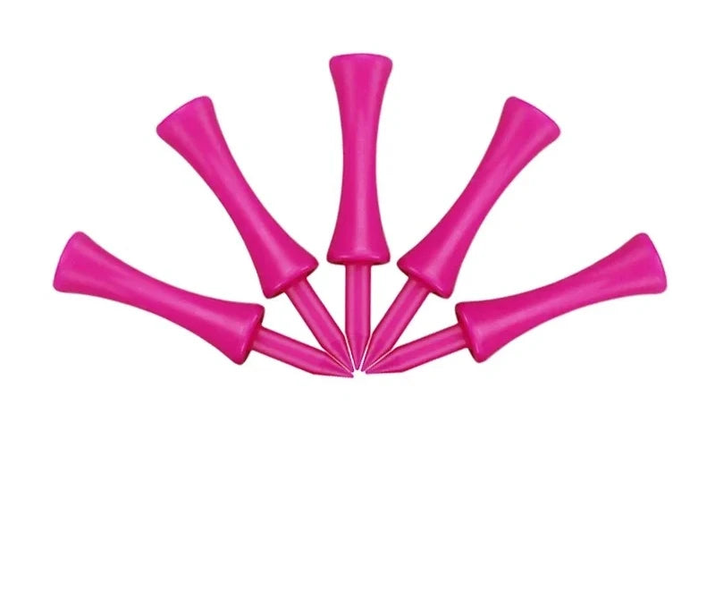 Plastic Golf Tee Combo 50/100 Pieces, Many Sizes, Durable and Beautiful