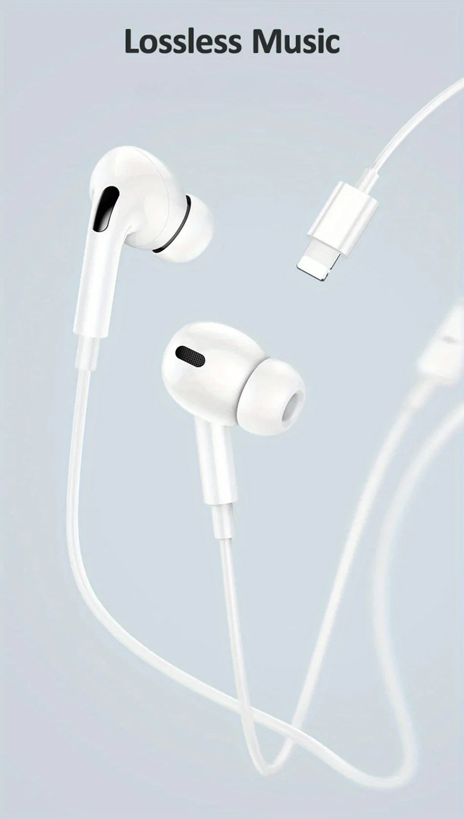 Genuine Wired Headphones For iPhone 6-14 Pro Max