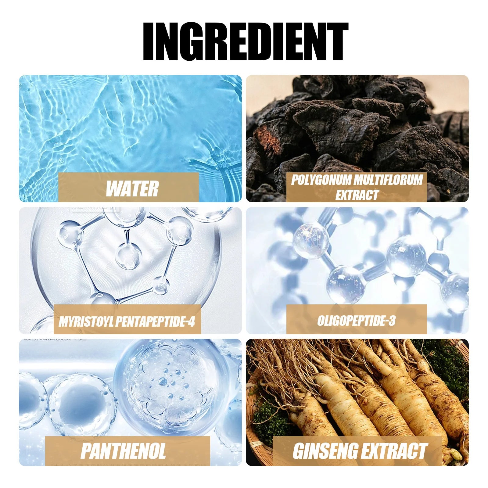 Natural Eyelash Growth Serum, Thick &amp; Curly