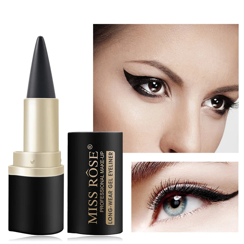 Waterproof Eyeliner Black Matte Quick Dry