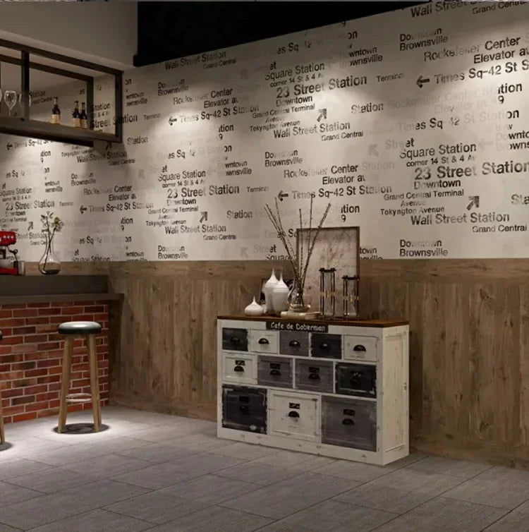 45x15cm Floor Sticker Wall Sticker Modern Self-adhesive Thick PVC Wood Grain Floor Sticker Living Room Bedroom Decoration