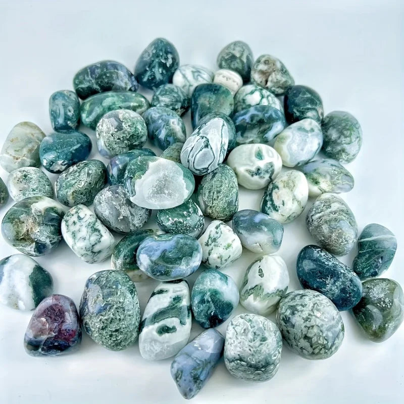 Aquarium Decorative Stone 50g - Natural Moss Quartz