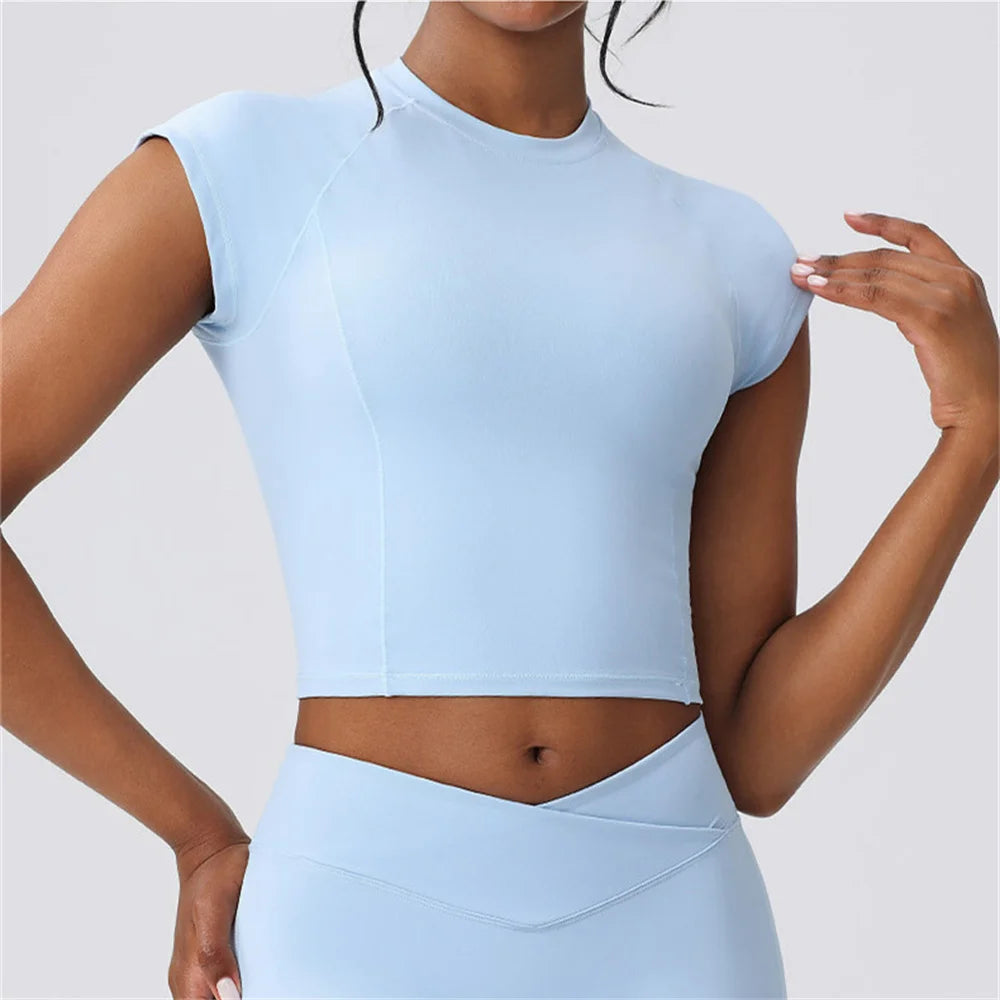 Áo Thể Thao Nữ Co Giãn Tập Gym Yoga Chạy Bộ XP199 - Daisan Mart