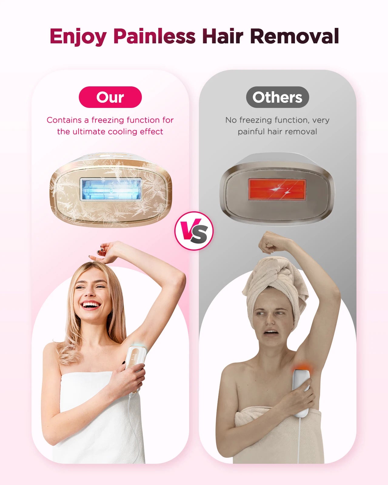 Máy Triệt Lông IPL Vĩnh Viễn - Dành Cho Nam Nữ - Daisan Mart