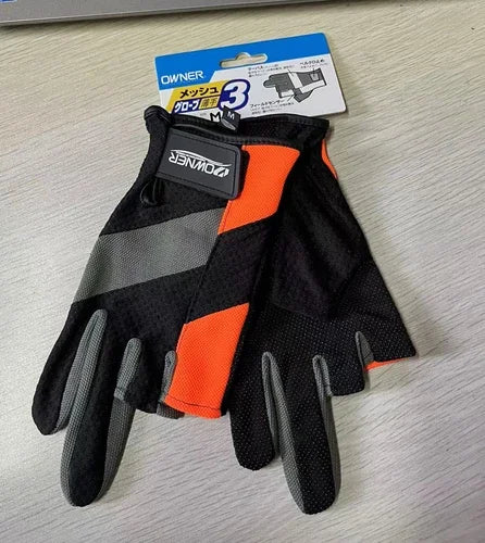 3-Finger Anti-Slip Cutting Gloves for Men and Women