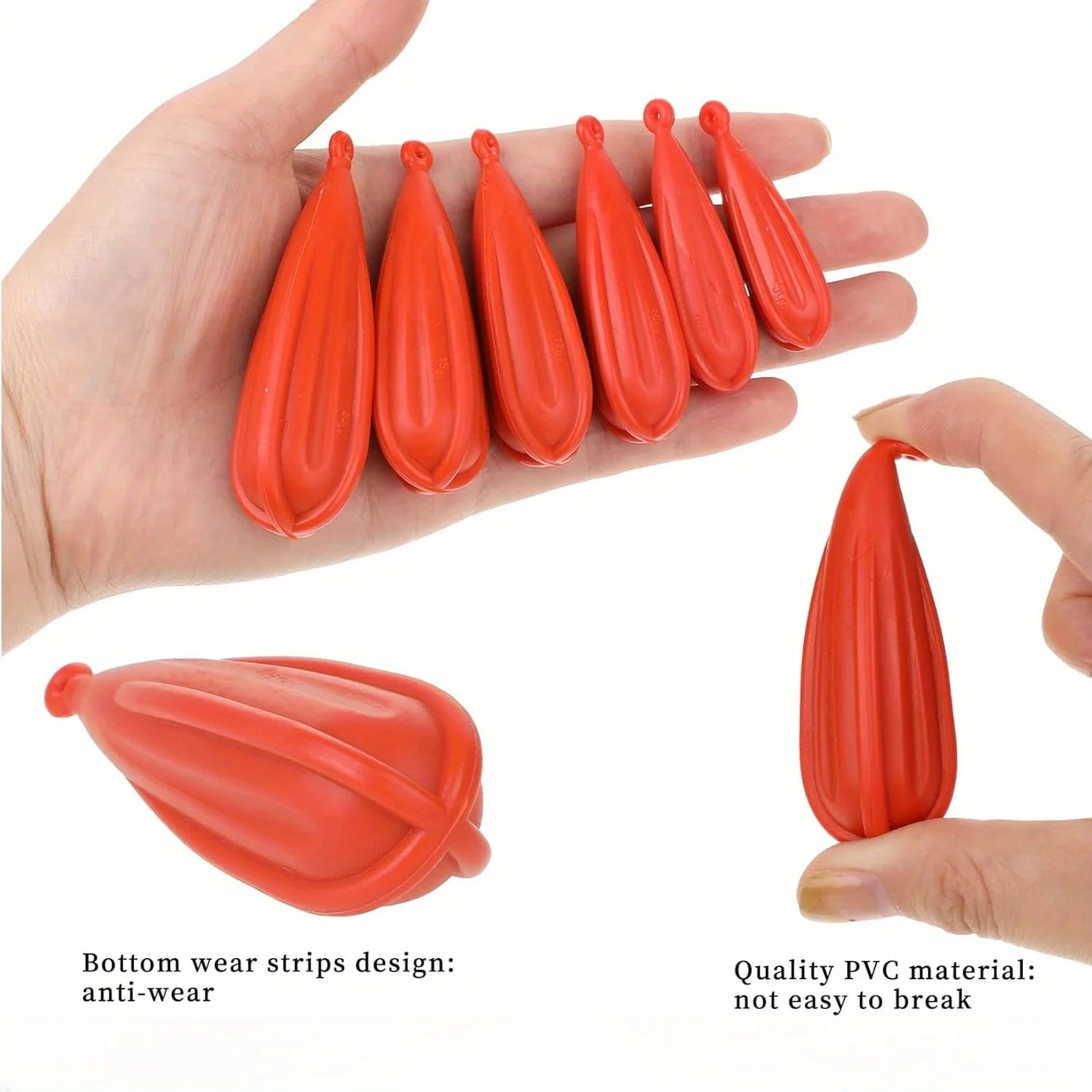 Bộ 6 Mồi Giả Tập Luyện Câu Cá - Nhiều Kích Thước