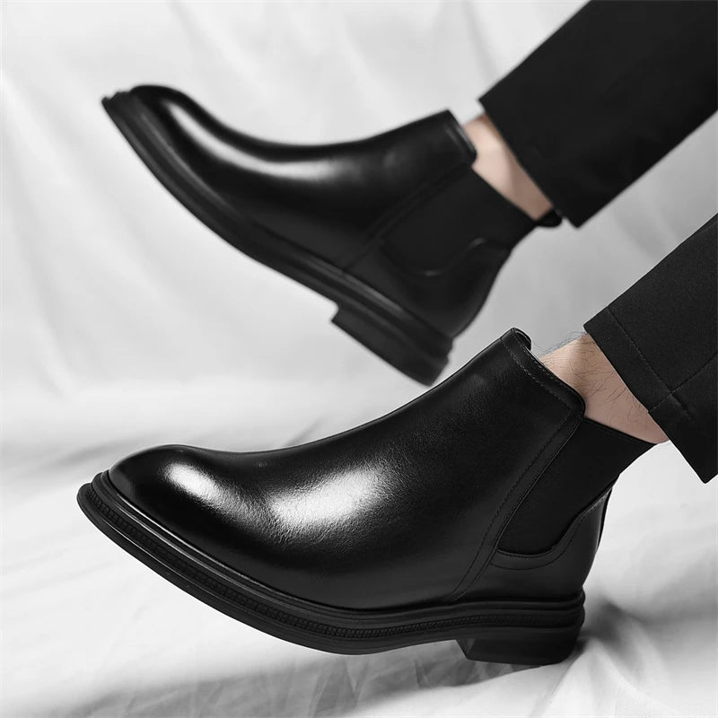 Men's Chelsea Boots - Soft Leather - Luxurious &amp; Elegant