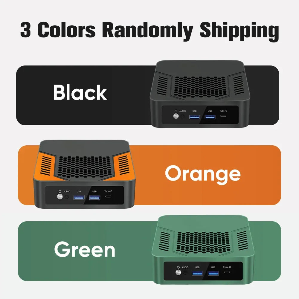 New Solid Mini PC TOPC AMD Ryzen 9 8945HS R7 8845HS USB4.0 Dual LAN 2xDDR5 PCIe4.0 Windows 11 Pocket Gaming Mini Computer WiFi6E