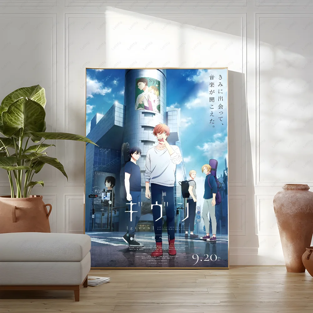Cartoon G-GIVENS Poster Gift Wall Art Printing Waterproof Home Living Bed Room Decor