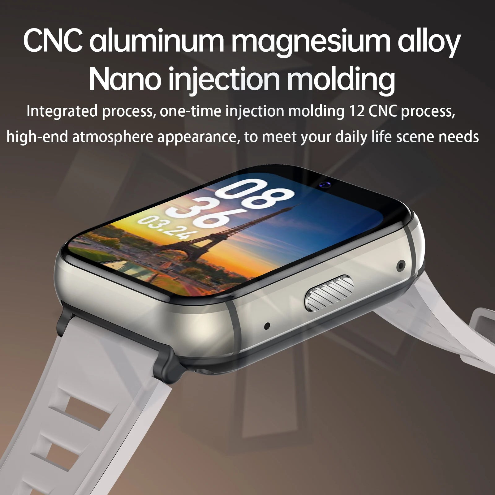 Đồng Hồ Thông Minh S668 4G GPS 1.99 Inch Chống Nước