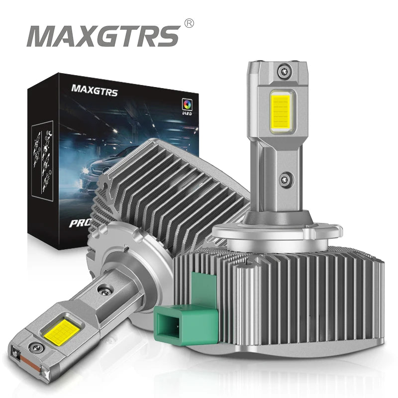 MAXGTRS Turbo LED Headlight 24000LM 6500K 90W Plug&amp;Play